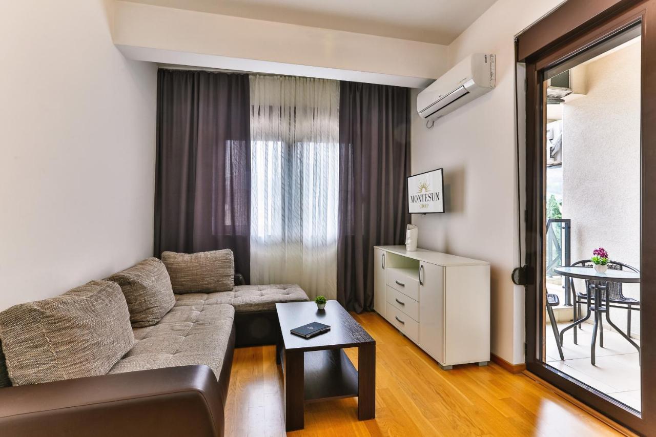 City Montesun Apartments Будва Экстерьер фото